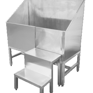 Bañera Veterinaria Con Escalera