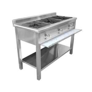 Cocina Industrial 3 Hornillas