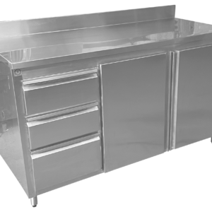 Mueble Con Puertas Y Gavetas