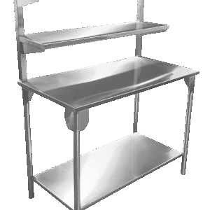 Mesón De Pared Con Entrepaño Y Repisas